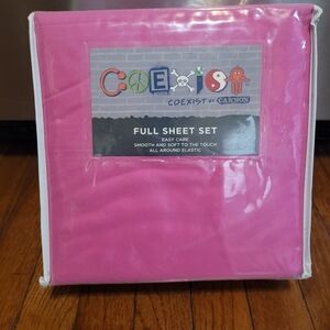 Pink Full Sheet Set